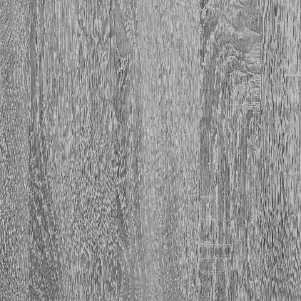 Beistelltisch Grau Sonoma 40x40x40 cm Holzwerkstoff