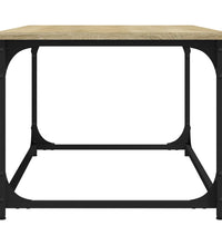 Couchtisch Sonoma Eiche 102x50x40 cm Holzwerkstoff und Eisen