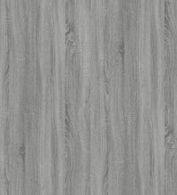 Couchtisch Grau Sonoma 80x50x45 cm Holzwerkstoff und Eisen