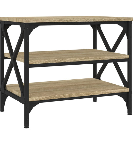 Beistelltisch Sonoma-Eiche 55x38x45 cm Holzwerkstoff