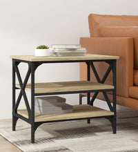 Beistelltisch Sonoma-Eiche 55x38x45 cm Holzwerkstoff