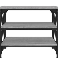 Beistelltisch Grau Sonoma 55x38x45 cm Holzwerkstoff