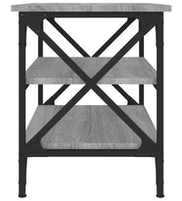 Beistelltisch Grau Sonoma 55x38x45 cm Holzwerkstoff