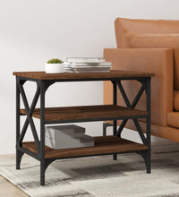 Beistelltisch Braun Eichen-Optik 55x38x45 cm Holzwerkstoff