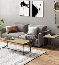 Couchtische 2 Stk. Sonoma-Eiche Holzwerkstoff