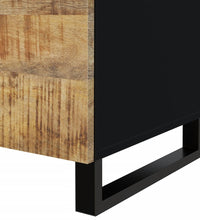 Couchtisch 80x50x40 cm Massivholz Mango & Holzwerkstoff