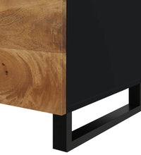 Couchtisch 80x50x40 cm Massivholz Mango & Holzwerkstoff