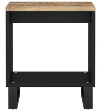 Couchtisch 40x31x46 cm Massivholz Mango & Holzwerkstoff