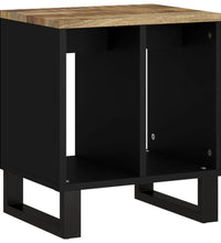 Beistelltisch 40x31x46 cm Massivholz Mango & Holzwerkstoff