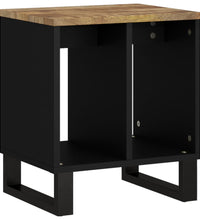 Beistelltisch 40x31x46 cm Massivholz Mango & Holzwerkstoff