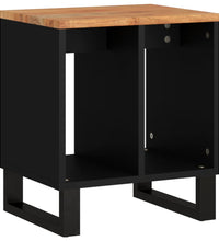 Beistelltisch 40x31x46 cm Massivholz Akazie & Holzwerkstoff