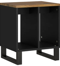 Beistelltisch 40x31x46 cm Massivholz Mango & Holzwerkstoff