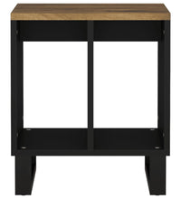 Beistelltisch 40x31x46 cm Massivholz Mango & Holzwerkstoff