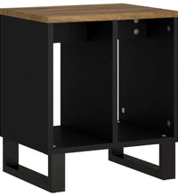 Beistelltisch 40x31x46 cm Massivholz Mango & Holzwerkstoff