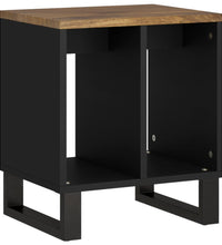 Beistelltisch 40x31x46 cm Massivholz Mango & Holzwerkstoff