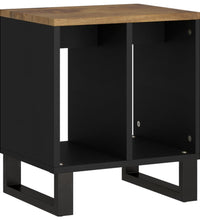 Beistelltisch 40x31x46 cm Massivholz Mango & Holzwerkstoff