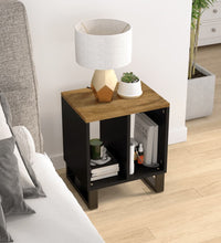 Beistelltisch 40x31x46 cm Massivholz Mango & Holzwerkstoff