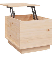 Couchtisch 40x50x35 cm Massivholz Kiefer