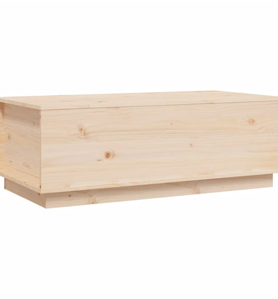 Couchtisch 100x50x35 cm Massivholz Kiefer