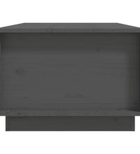 Couchtisch Grau 100x50x35 cm Massivholz Kiefer