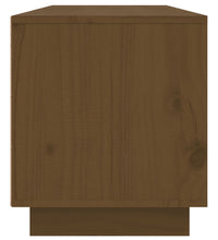 TV-Schrank Honigbraun 140x35x40 cm Massivholz Kiefer