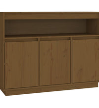 Sideboard Honigbraun 104,5x34x80 cm Massivholz Kiefer
