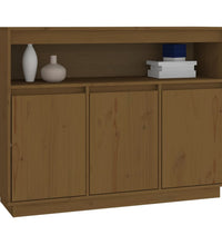 Sideboard Honigbraun 104,5x34x80 cm Massivholz Kiefer