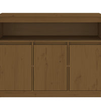 Sideboard Honigbraun 104,5x34x80 cm Massivholz Kiefer