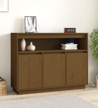 Sideboard Honigbraun 104,5x34x80 cm Massivholz Kiefer