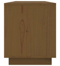 TV-Schrank Honigbraun 156x37x45 cm Massivholz Kiefer