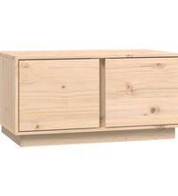 Couchtisch 80x50x40 cm Massivholz Kiefer
