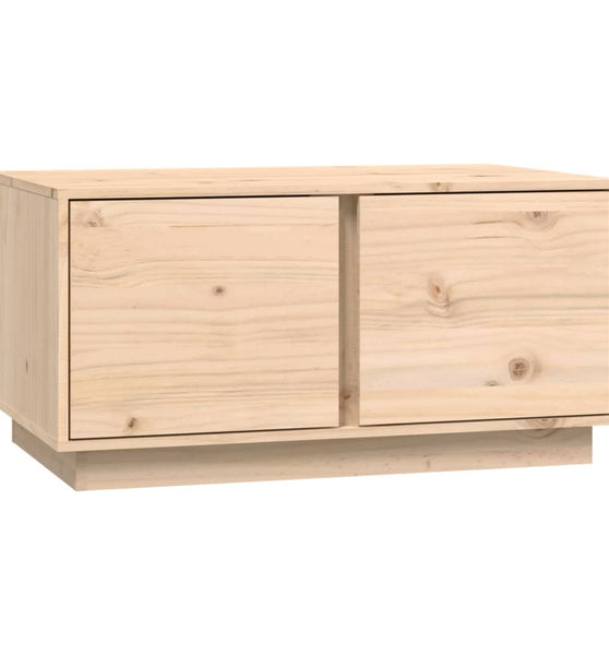 Couchtisch 80x50x40 cm Massivholz Kiefer