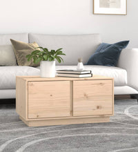 Couchtisch 80x50x40 cm Massivholz Kiefer