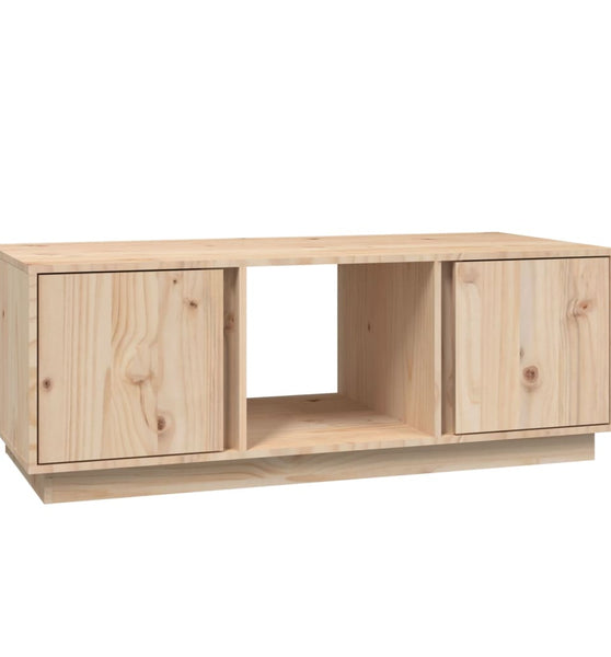 Couchtisch 110x50x40 cm Massivholz Kiefer