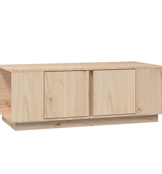 Couchtisch 110x50x40 cm Massivholz Kiefer