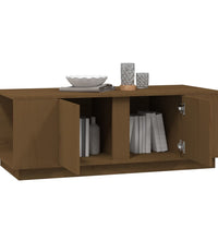 Couchtisch Honigbraun 110x50x40 cm Massivholz Kiefer