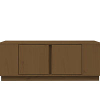 Couchtisch Honigbraun 110x50x40 cm Massivholz Kiefer
