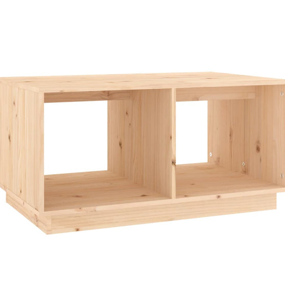 Couchtisch 80x50x40 cm Massivholz Kiefer