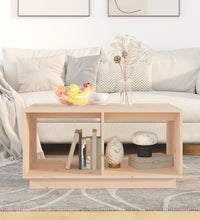 Couchtisch 80x50x40 cm Massivholz Kiefer