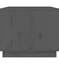 Couchtisch Grau 80x50x40 cm Massivholz Kiefer