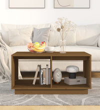 Couchtisch Honigbraun 80x50x40 cm Massivholz Kiefer
