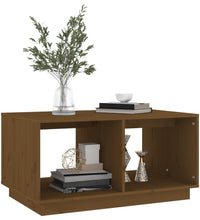 Couchtisch Honigbraun 80x50x40 cm Massivholz Kiefer
