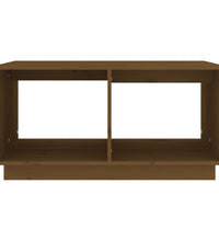 Couchtisch Honigbraun 80x50x40 cm Massivholz Kiefer