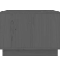 Couchtisch Grau 80x50x35 cm Massivholz Kiefer