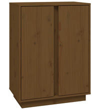 Sideboard Honigbraun 60x35x80 cm Massivholz Kiefer