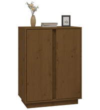 Sideboard Honigbraun 60x35x80 cm Massivholz Kiefer