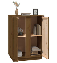 Sideboard Honigbraun 60x35x80 cm Massivholz Kiefer