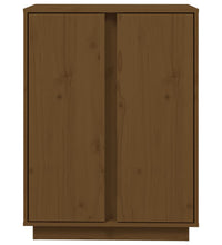 Sideboard Honigbraun 60x35x80 cm Massivholz Kiefer