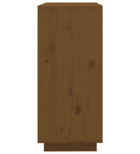 Sideboard Honigbraun 60x35x80 cm Massivholz Kiefer