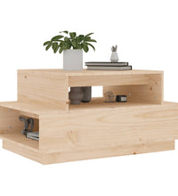 Couchtisch 80x55x40,5 cm Massivholz Kiefer